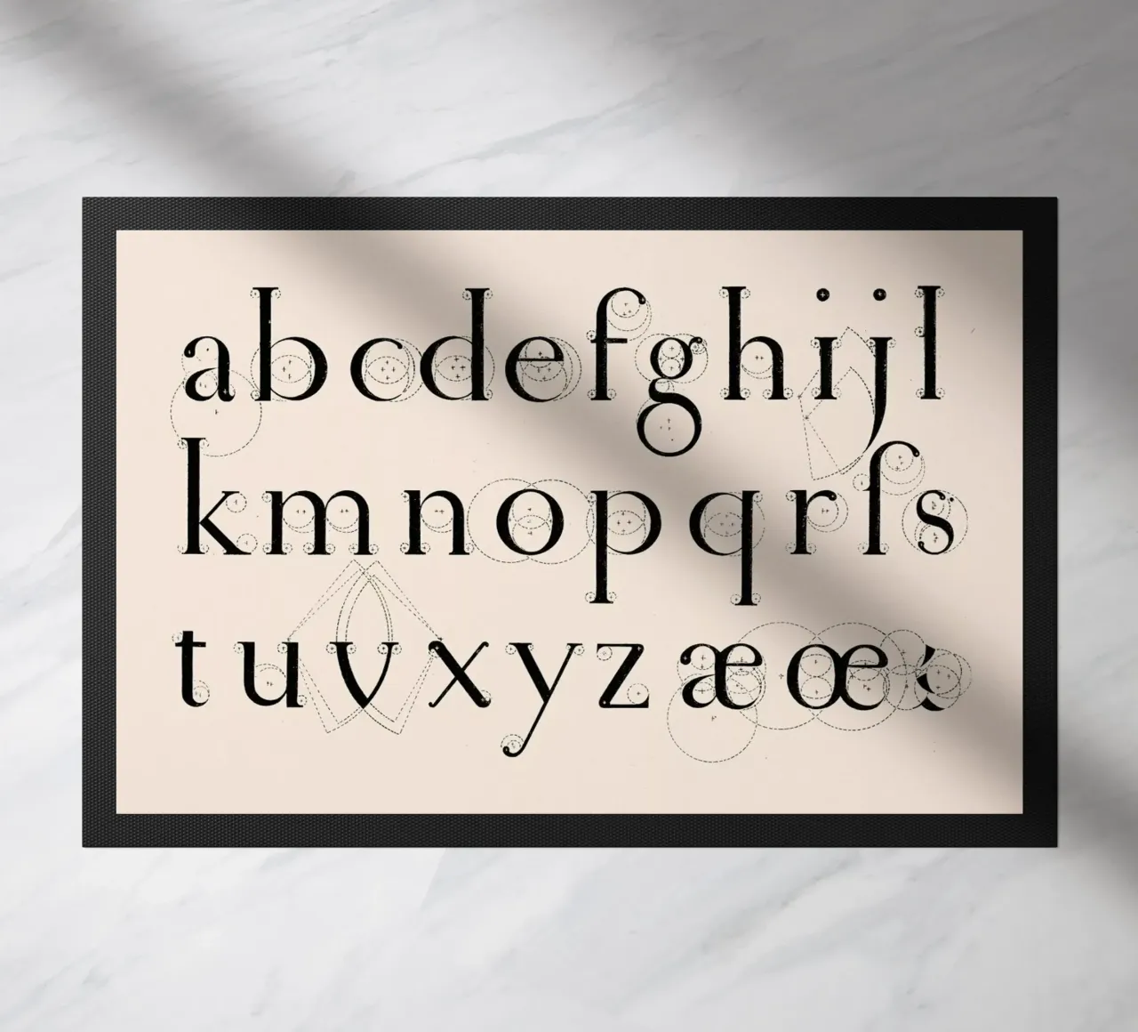 Alphabet Lowercase zerbino da Astër