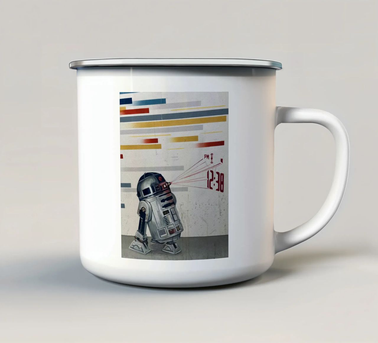 R2 Day2 tazza in smalto da ChiasMata CozMos