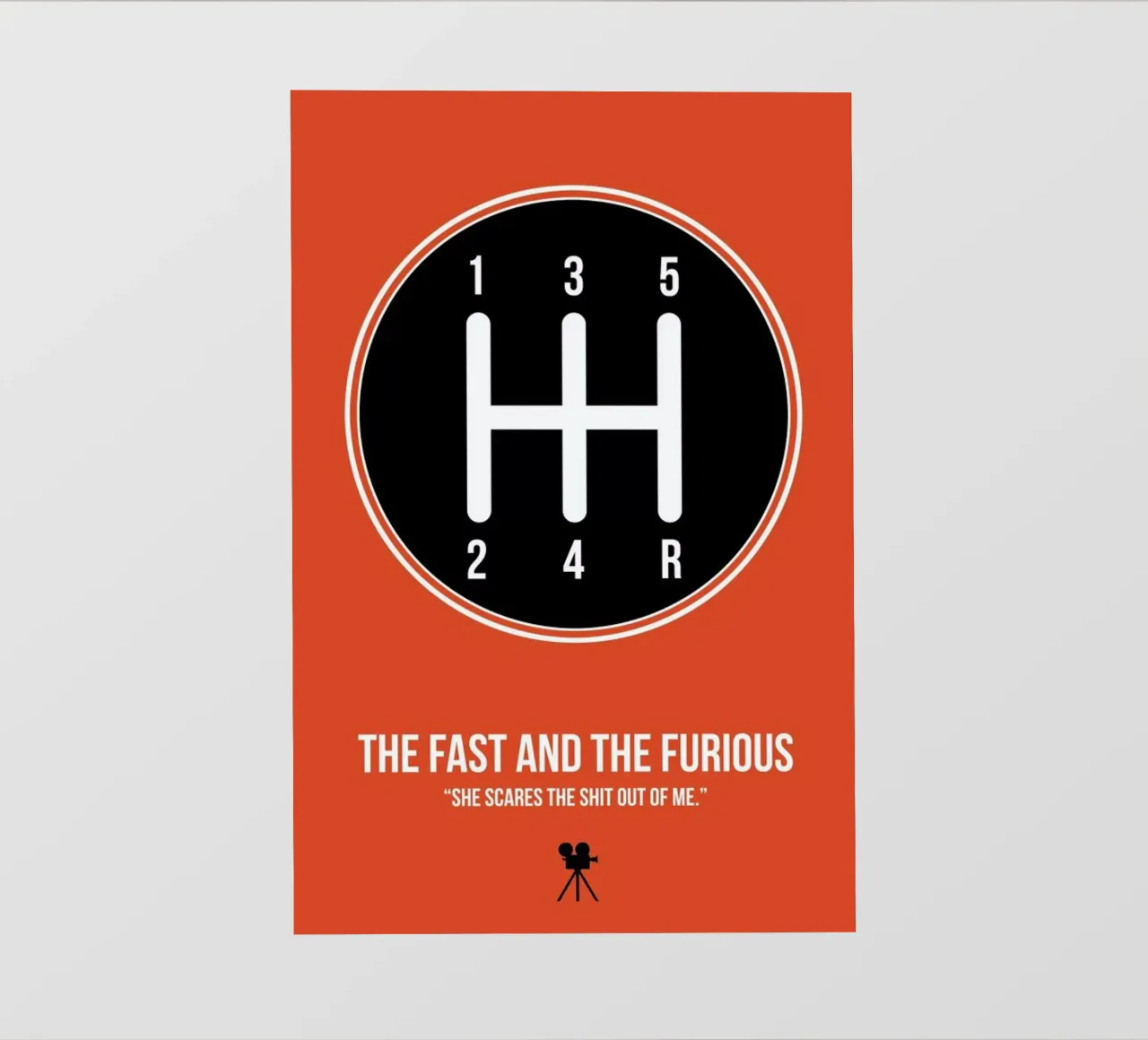 The Fast And The Furious telo in pvc da Naxart