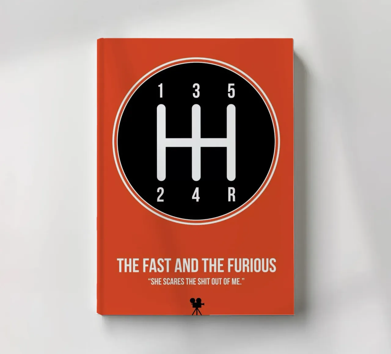 The Fast And The Furious notebook by Naxart