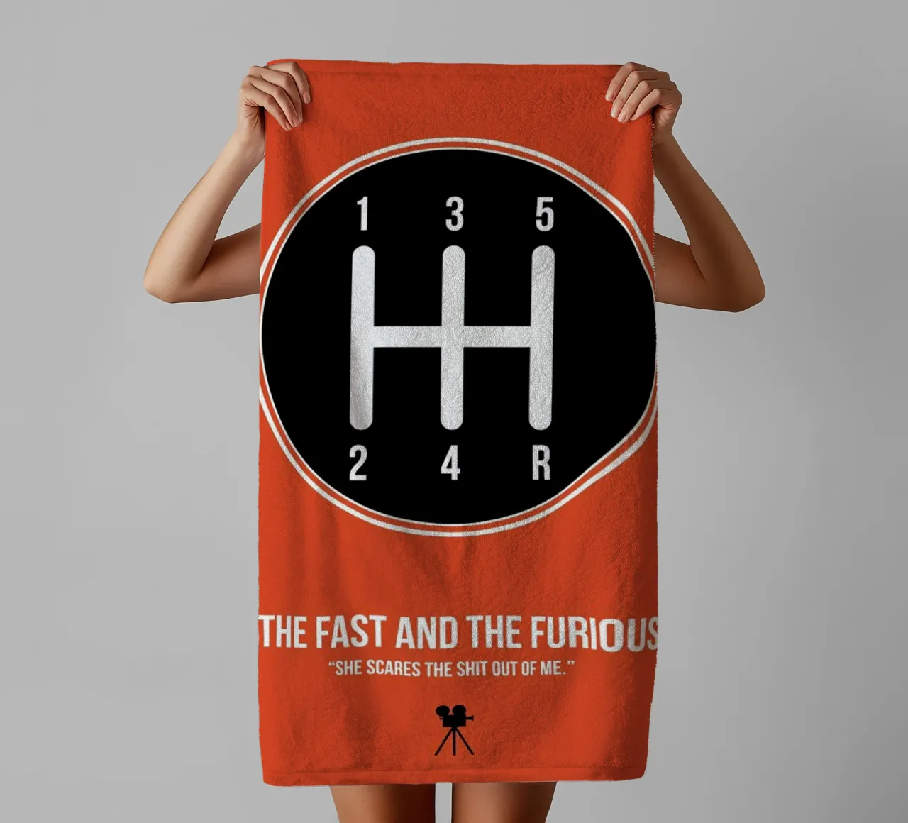 The Fast And The Furious asciugamano da bagno da Naxart