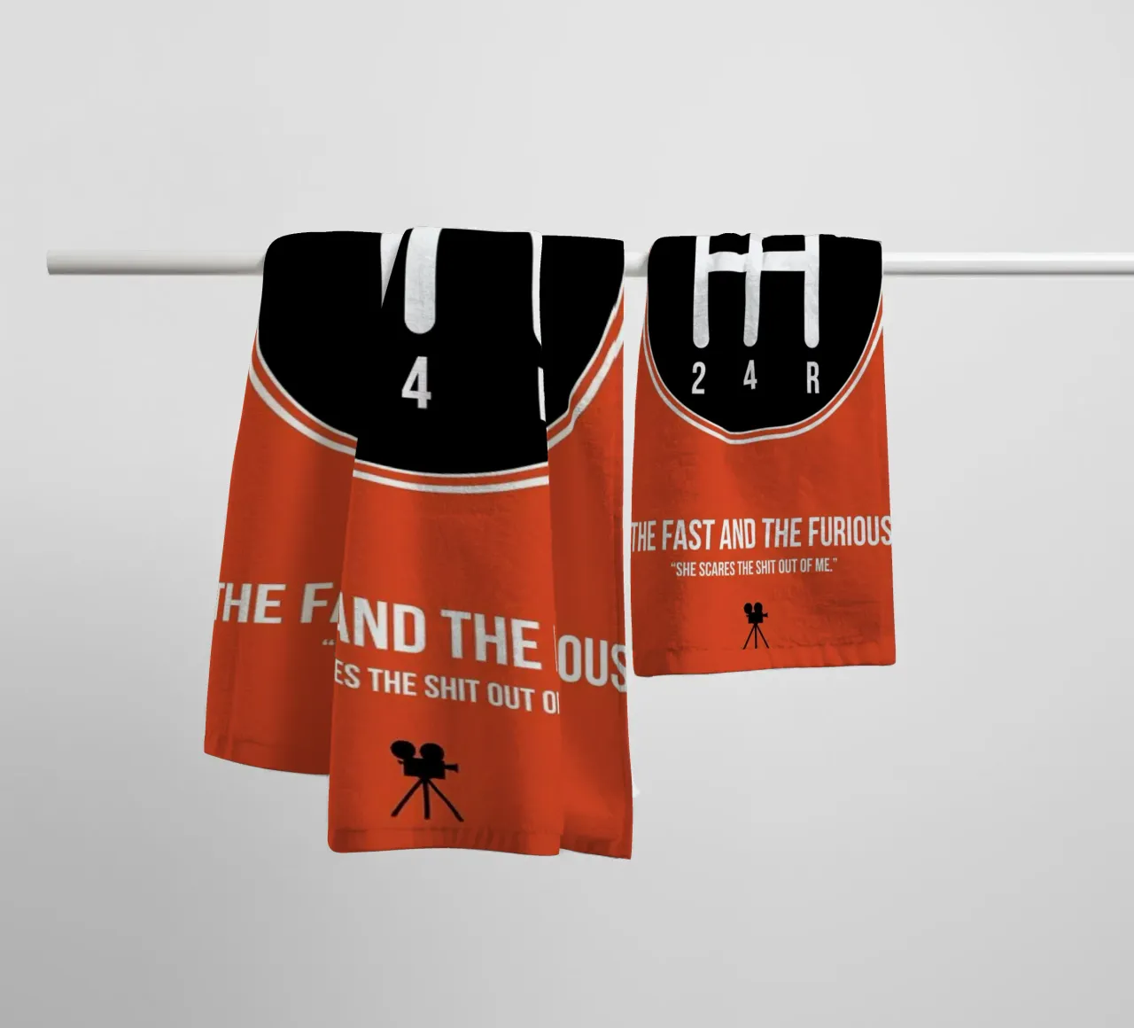 The Fast And The Furious asciugamano da bagno da Naxart