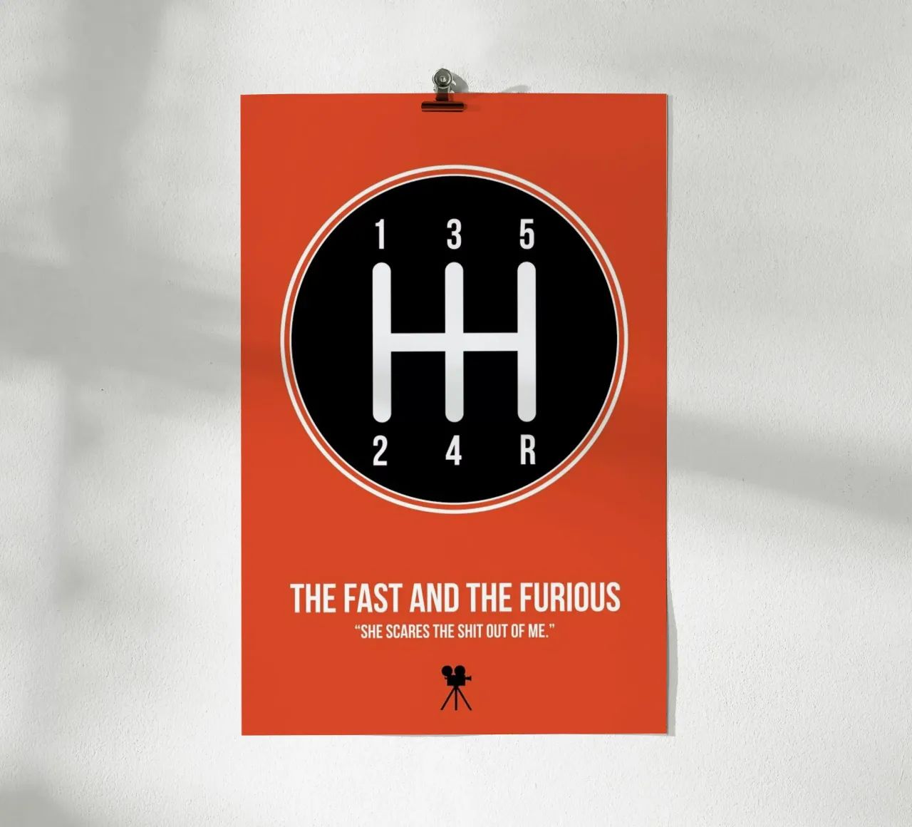The Fast And The Furious carta hahnemühle da Naxart