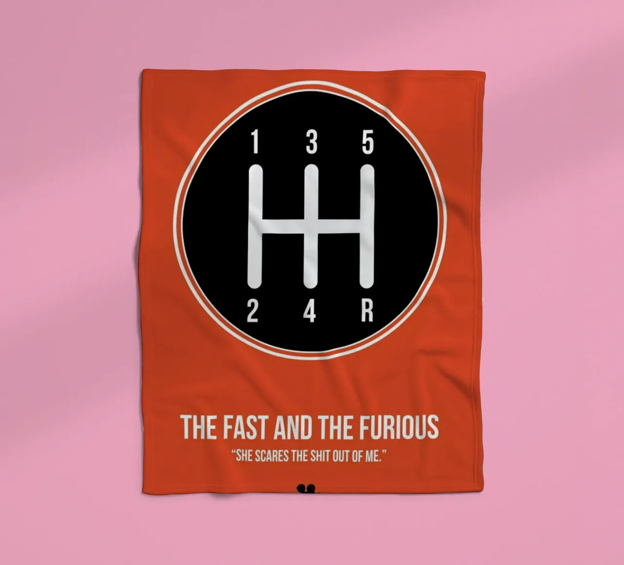 The Fast And The Furious coperta in pile da Naxart