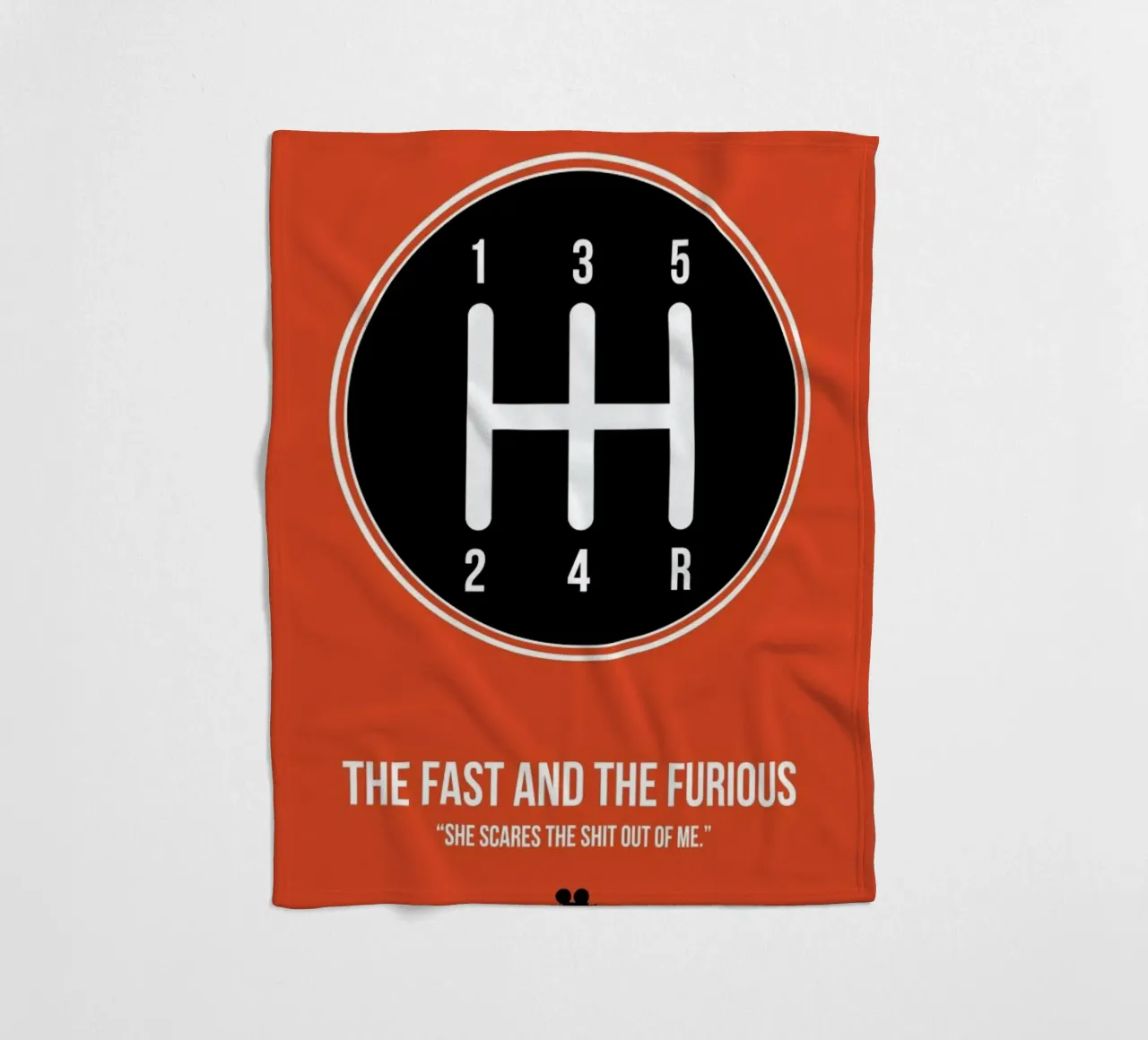 The Fast And The Furious coperta in pile da Naxart