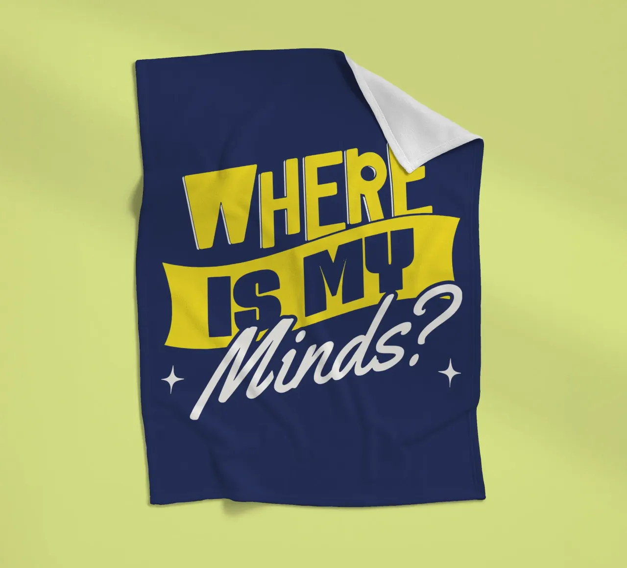 Where Is My Mind - Pixies Quotes Fleecedecke von Gunawan Rb