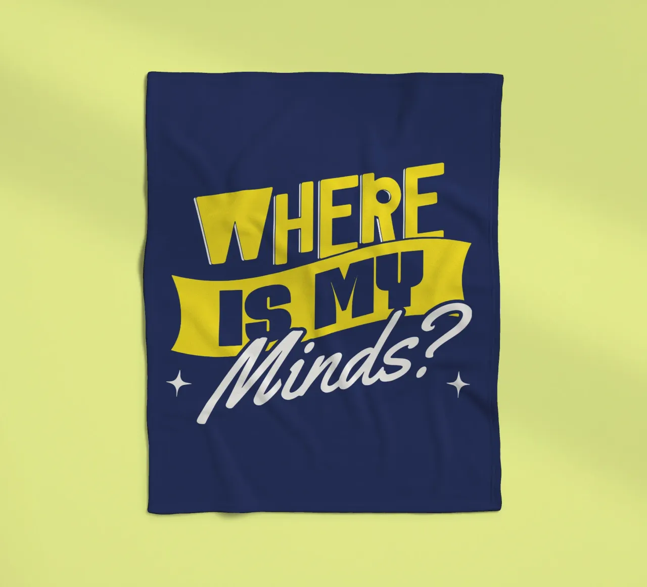 Where Is My Mind - Pixies Quotes Fleecedecke von Gunawan Rb