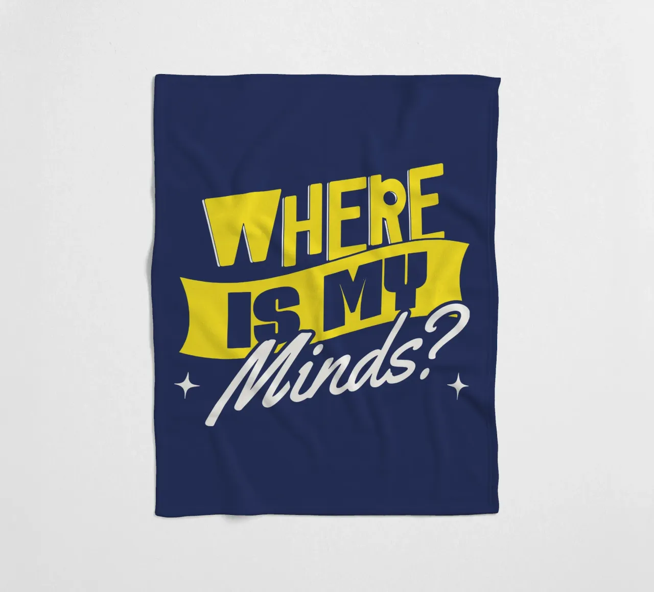 Where Is My Mind - Pixies Quotes Fleecedecke von Gunawan Rb
