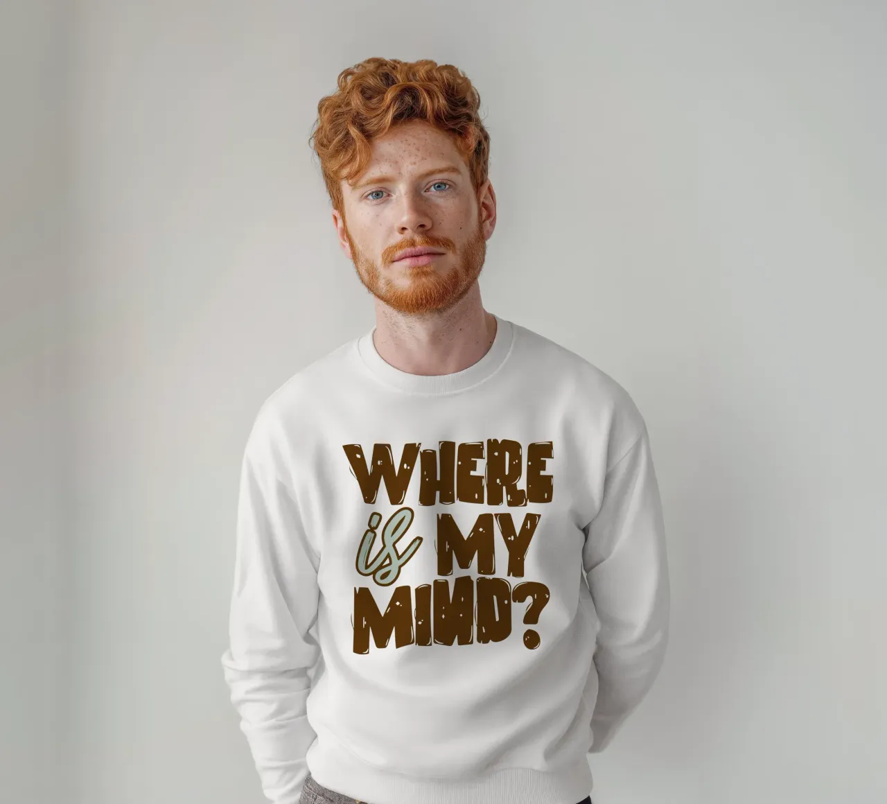 Dov'è la mia mente felpa da Gunawan Rb