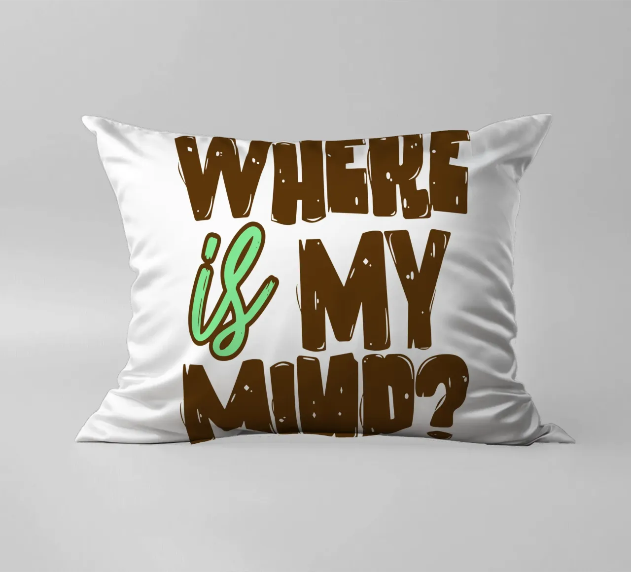 Dov'è la mia mente cuscino da Gunawan Rb