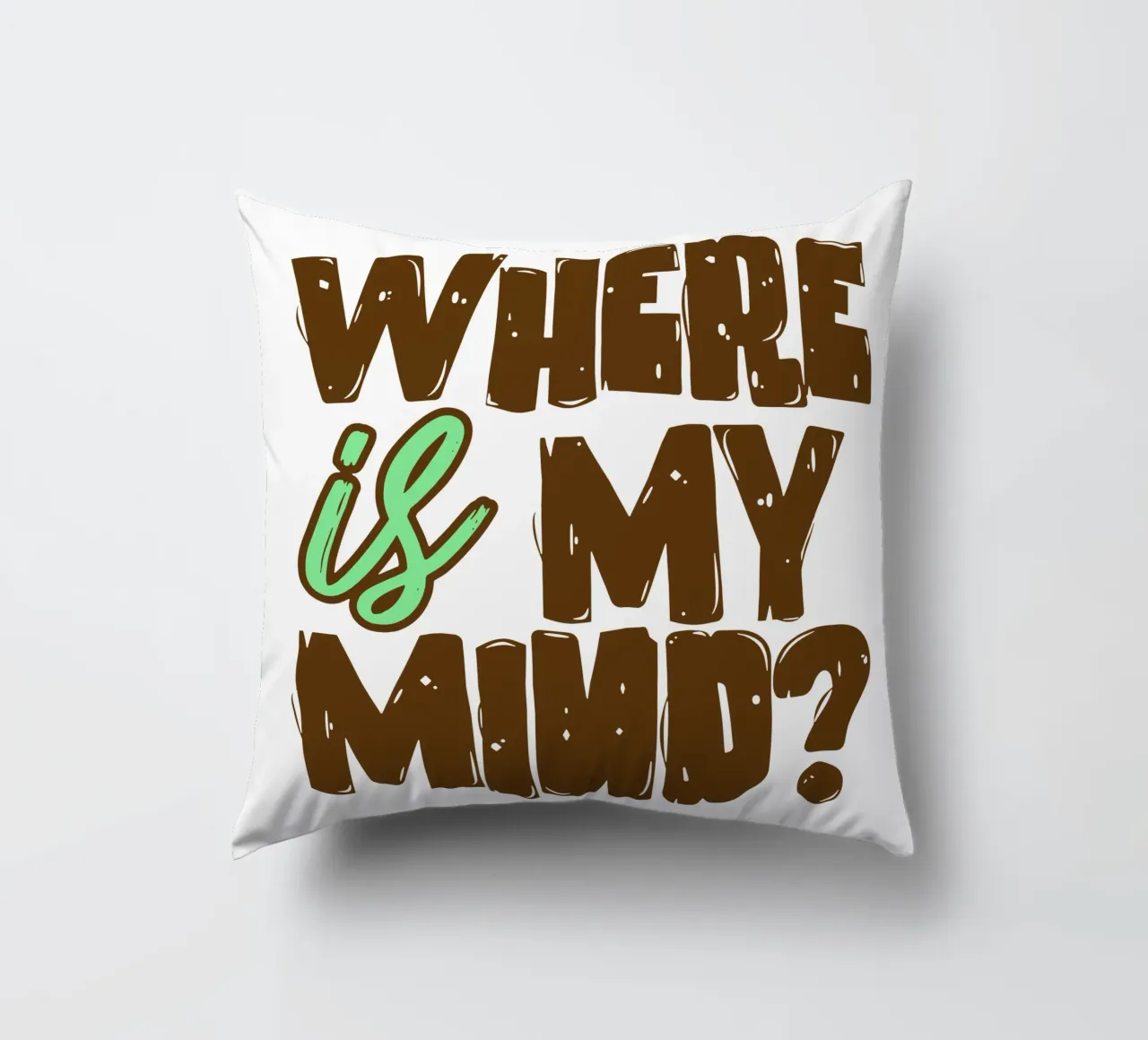 Dov'è la mia mente cuscino da Gunawan Rb