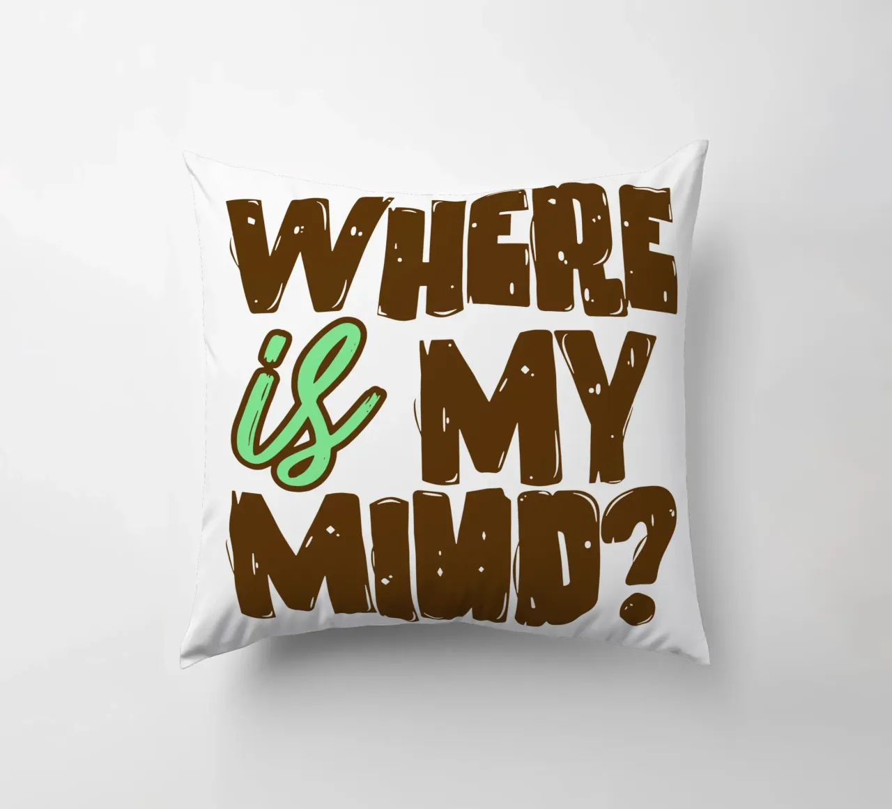 Dov'è la mia mente cuscino da Gunawan Rb