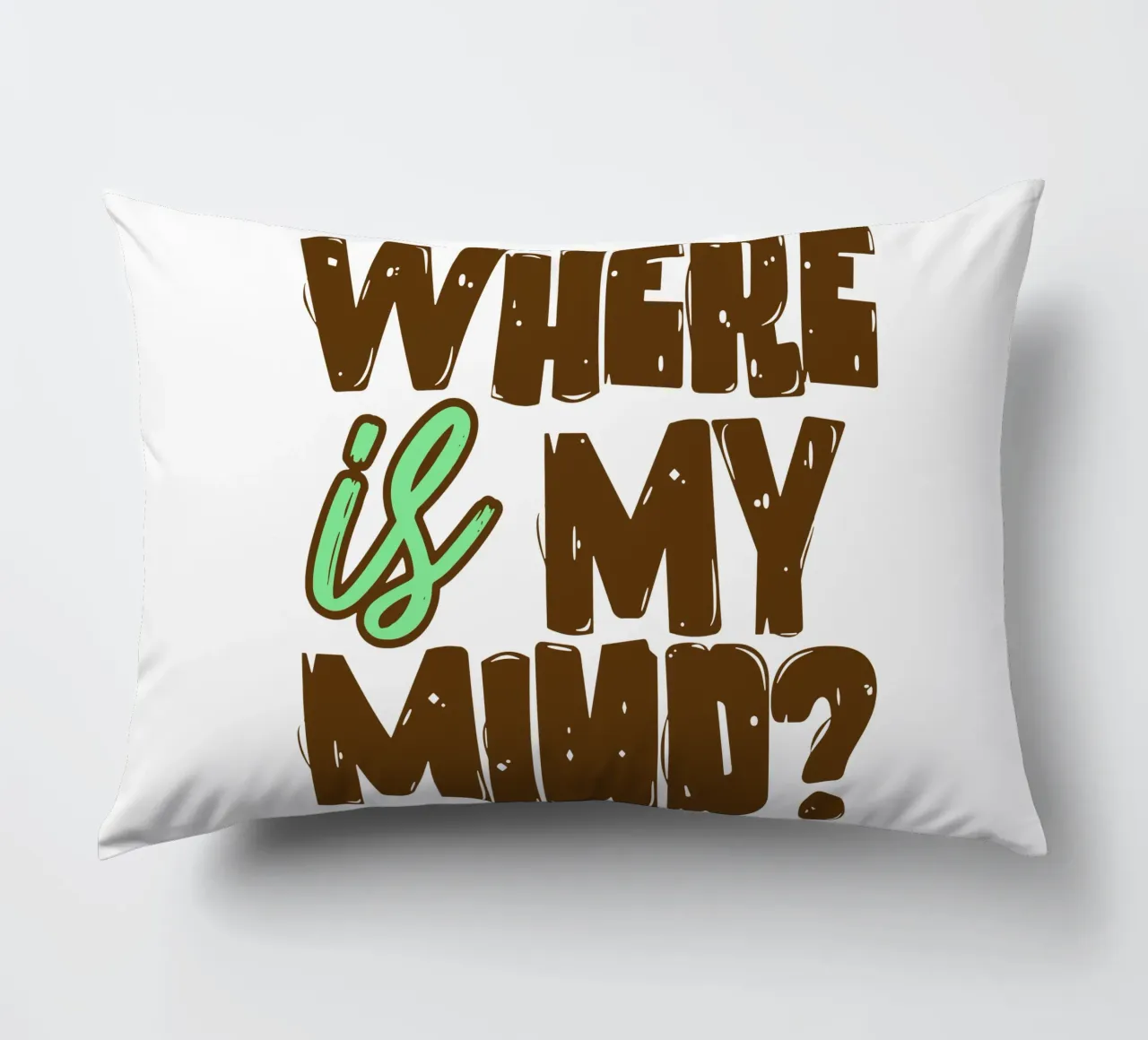 Dov'è la mia mente cuscino da Gunawan Rb