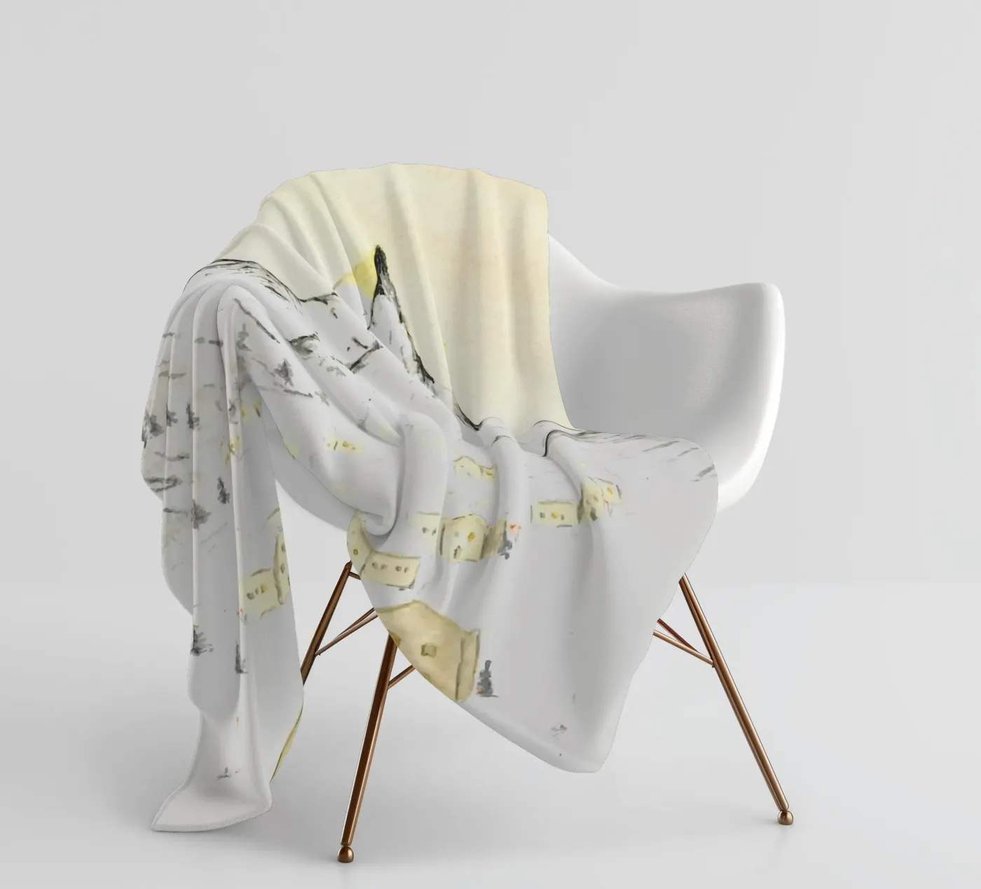 Zermat fleecedeken van Rita's crafty corner