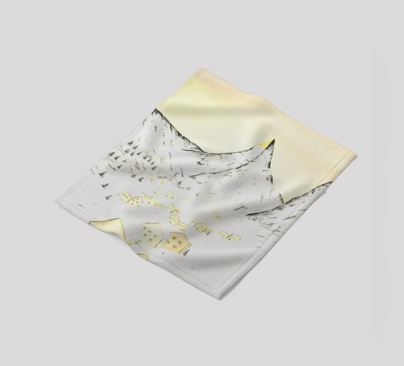 Zermat fleecedeken van Rita's crafty corner