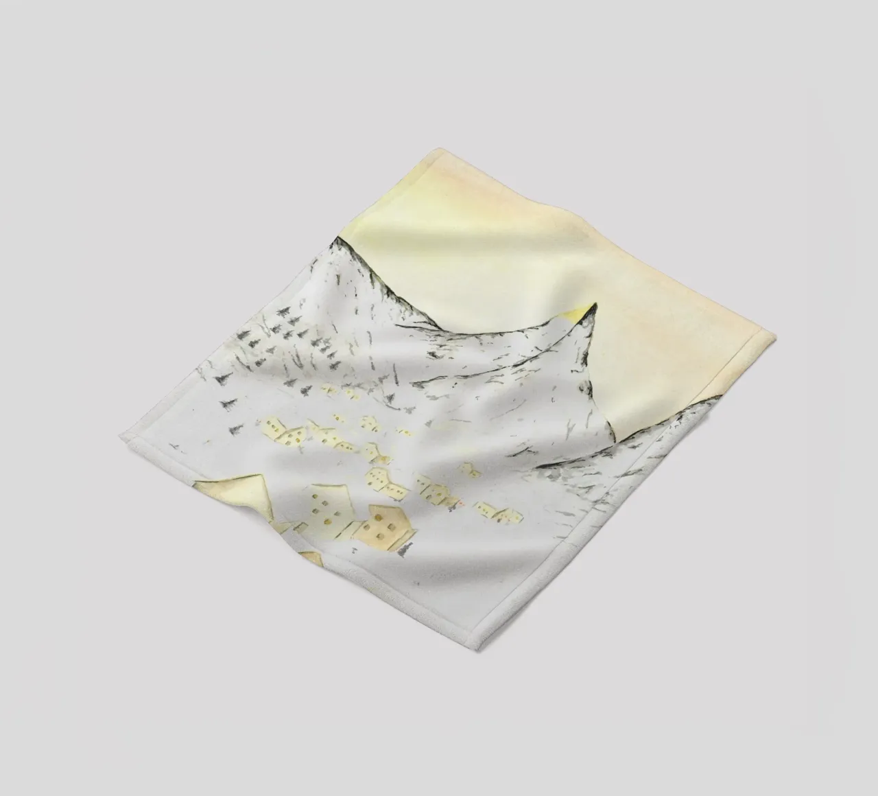 Zermat fleecedeken van Rita's crafty corner