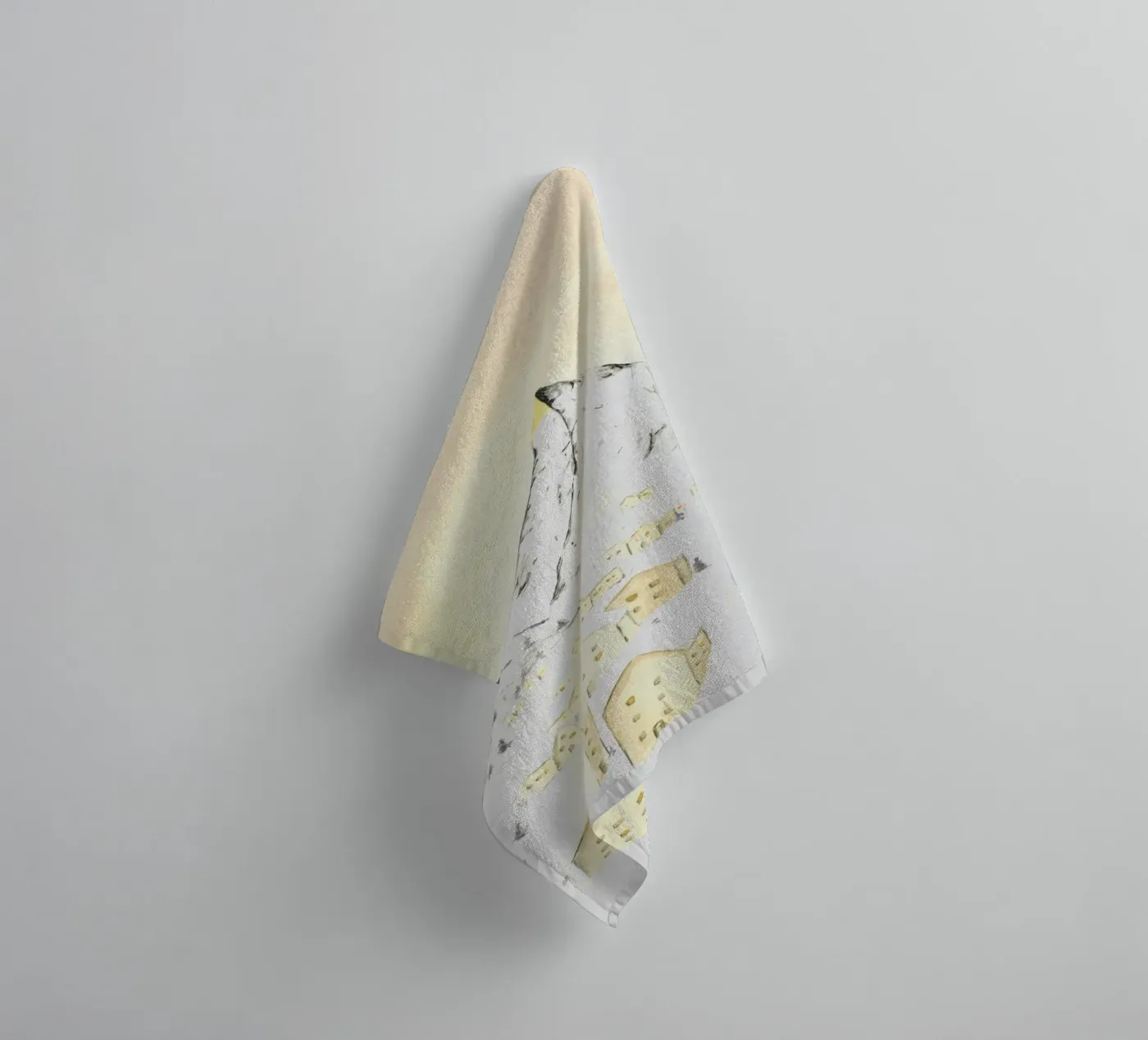 Zermat badhanddoek van Rita's crafty corner