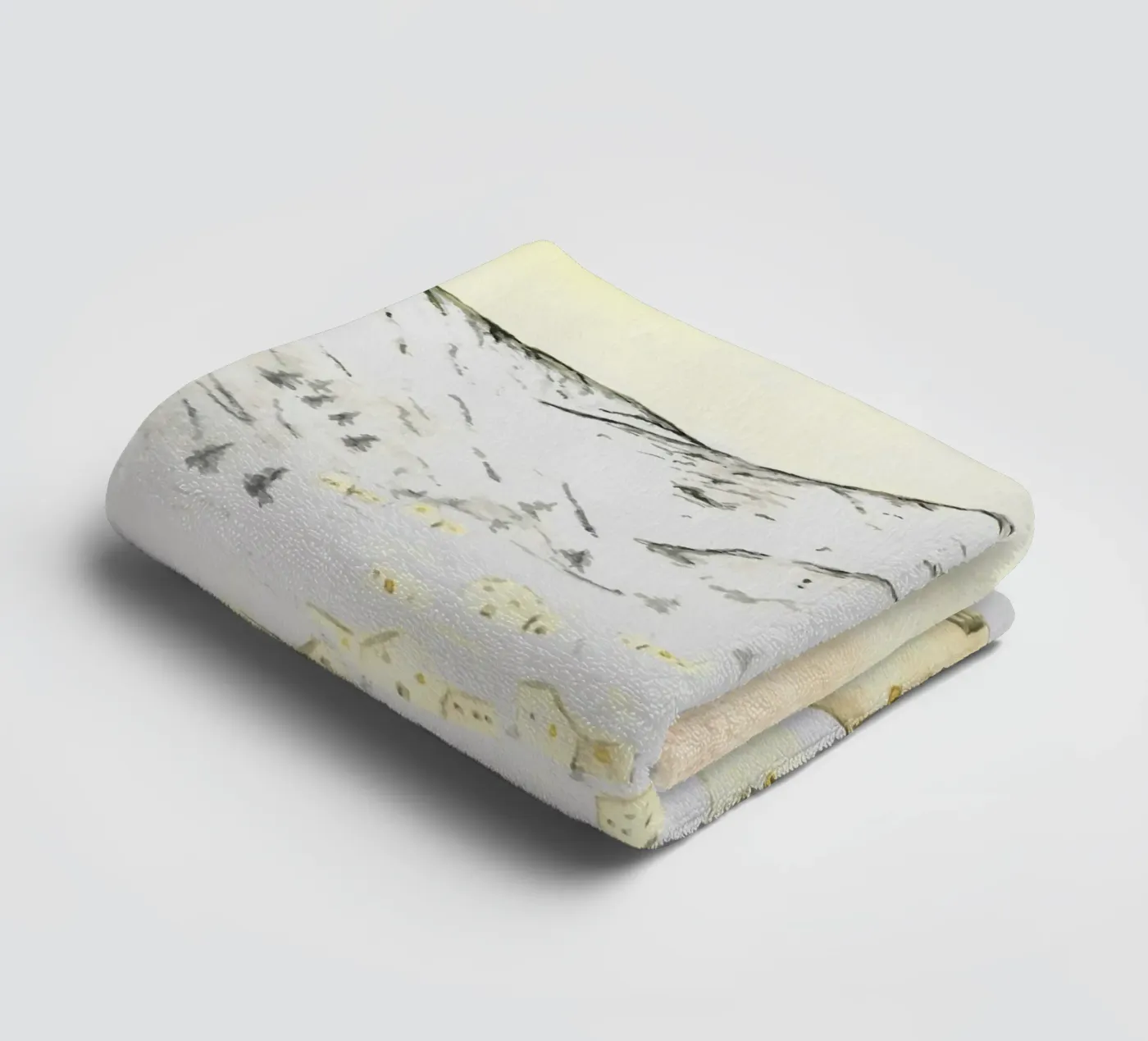 Zermat badhanddoek van Rita's crafty corner