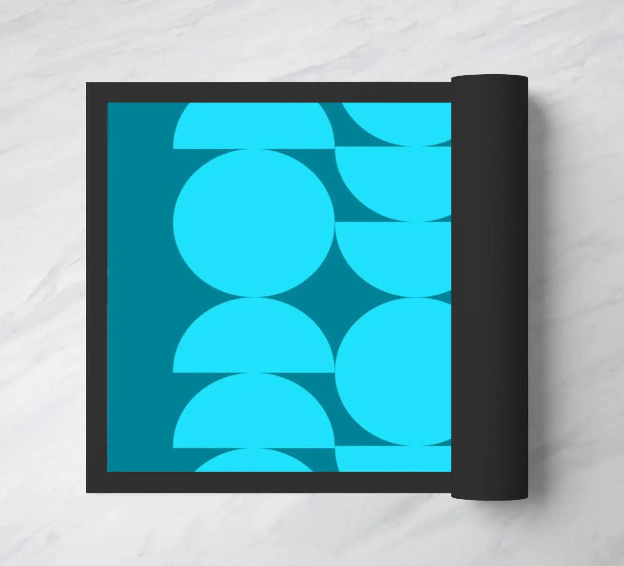Bauhaus 1923 Mostra Forme geometriche blu zerbino da NorwesClub