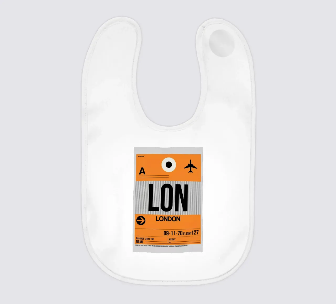LON-London bavaglino da Naxart