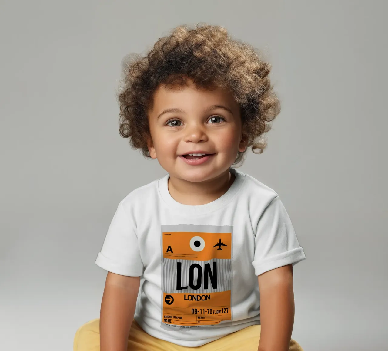 LON-London maglietta neonato da Naxart