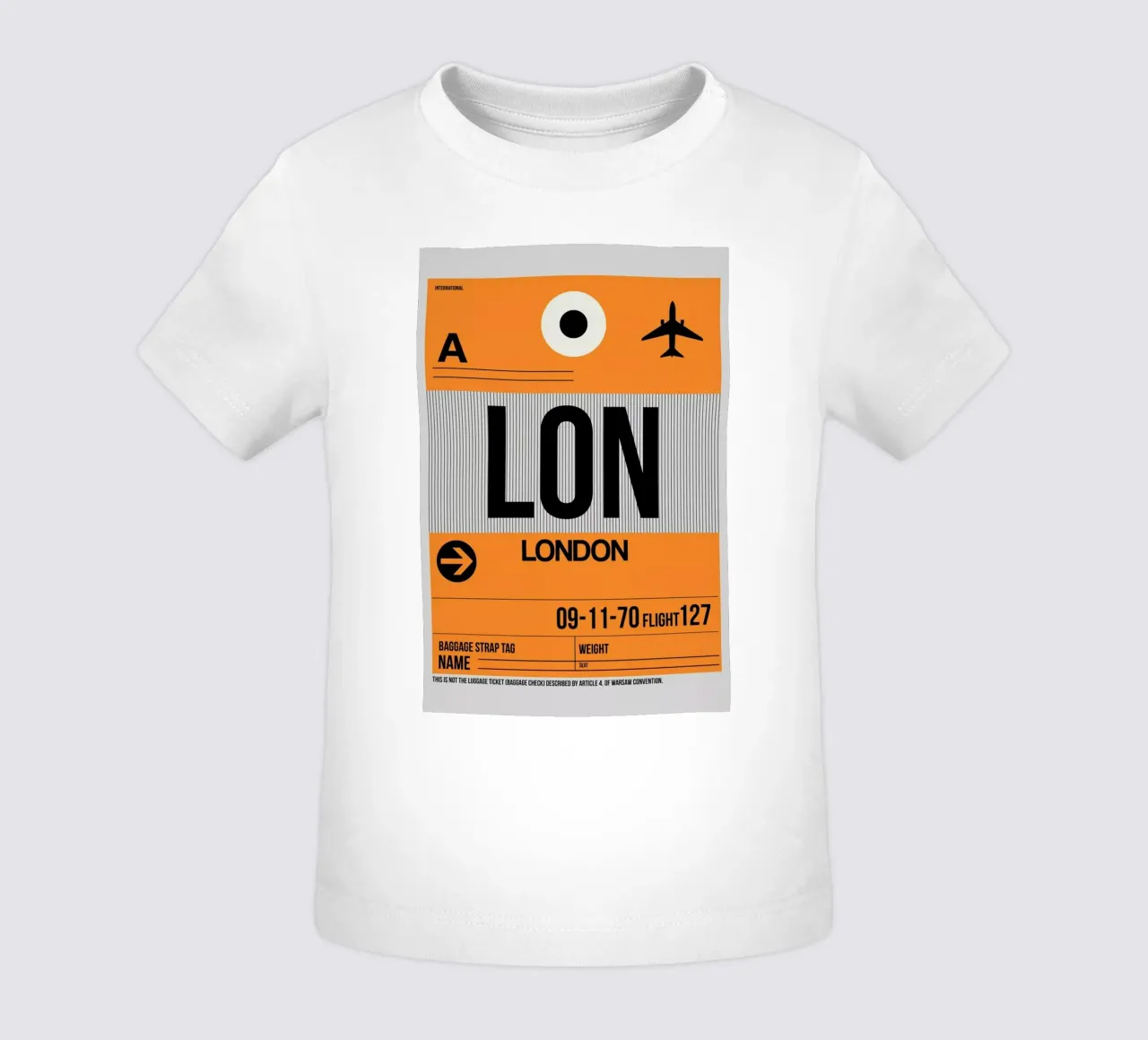 LON-London maglietta neonato da Naxart