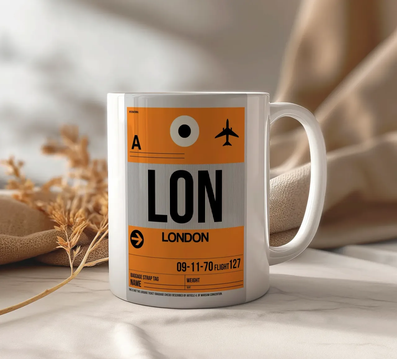 LON-London tazza in ceramica da Naxart