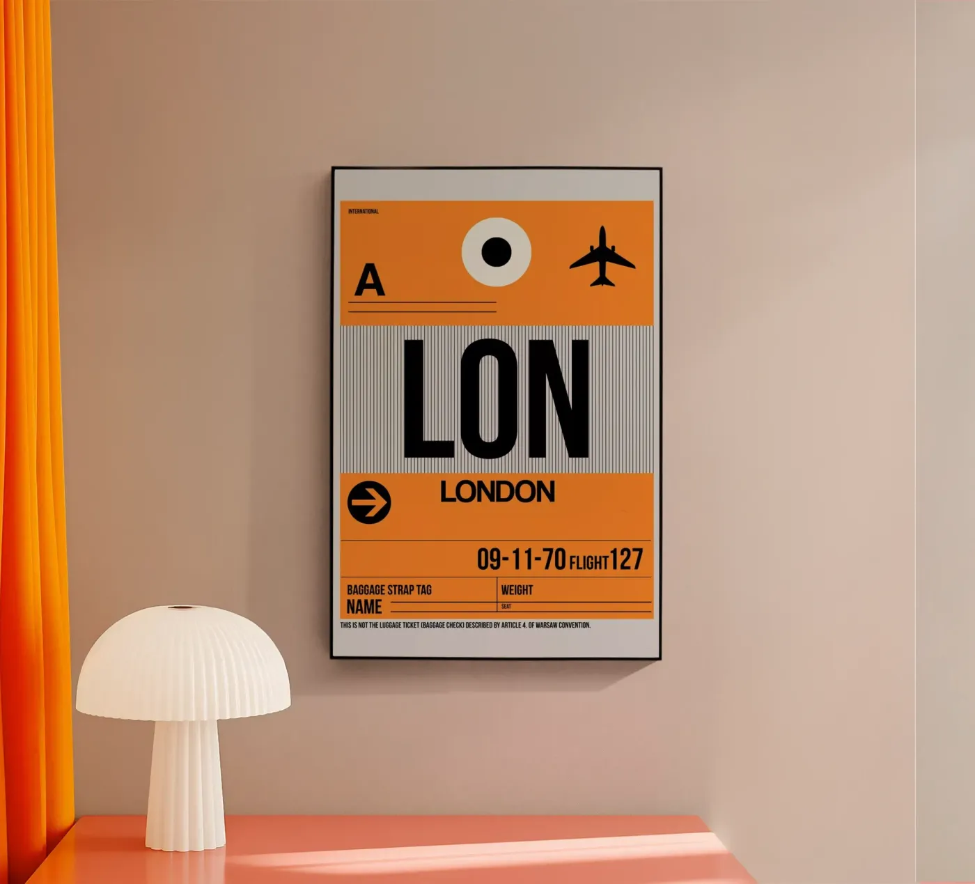 LON-London plexiglass da Naxart