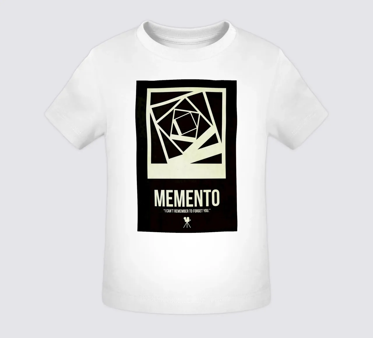 Memento baby t-shirt by Naxart