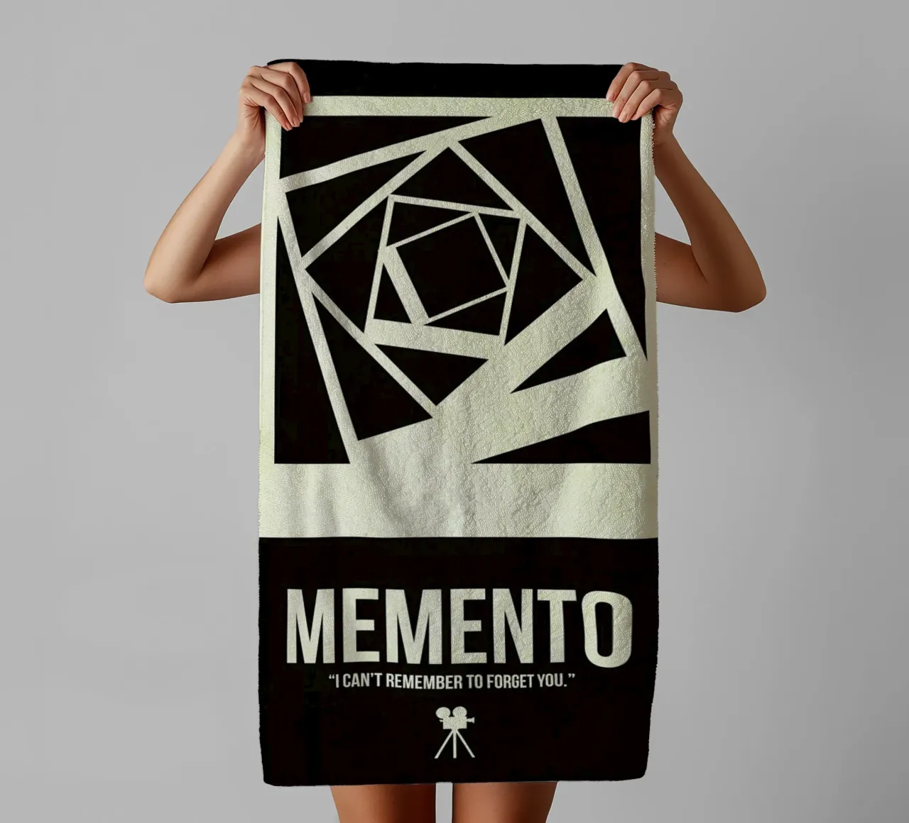 Memento asciugamano da bagno da Naxart