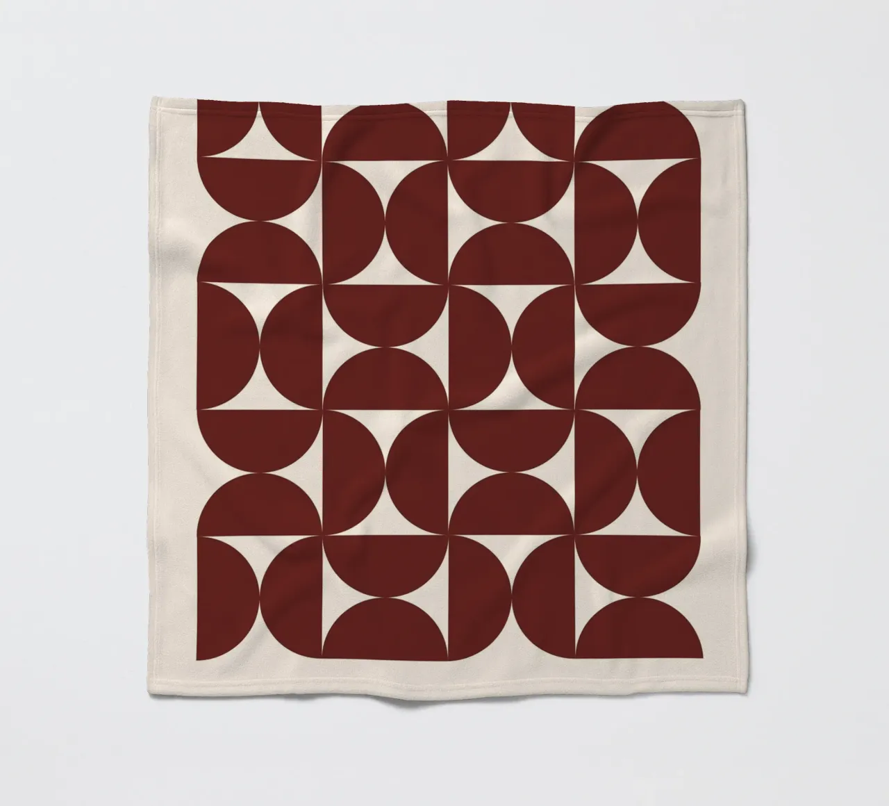 Bauhaus Frankfurt 1923 Exhibition Pattern Print fleece blanket by NorwesClub