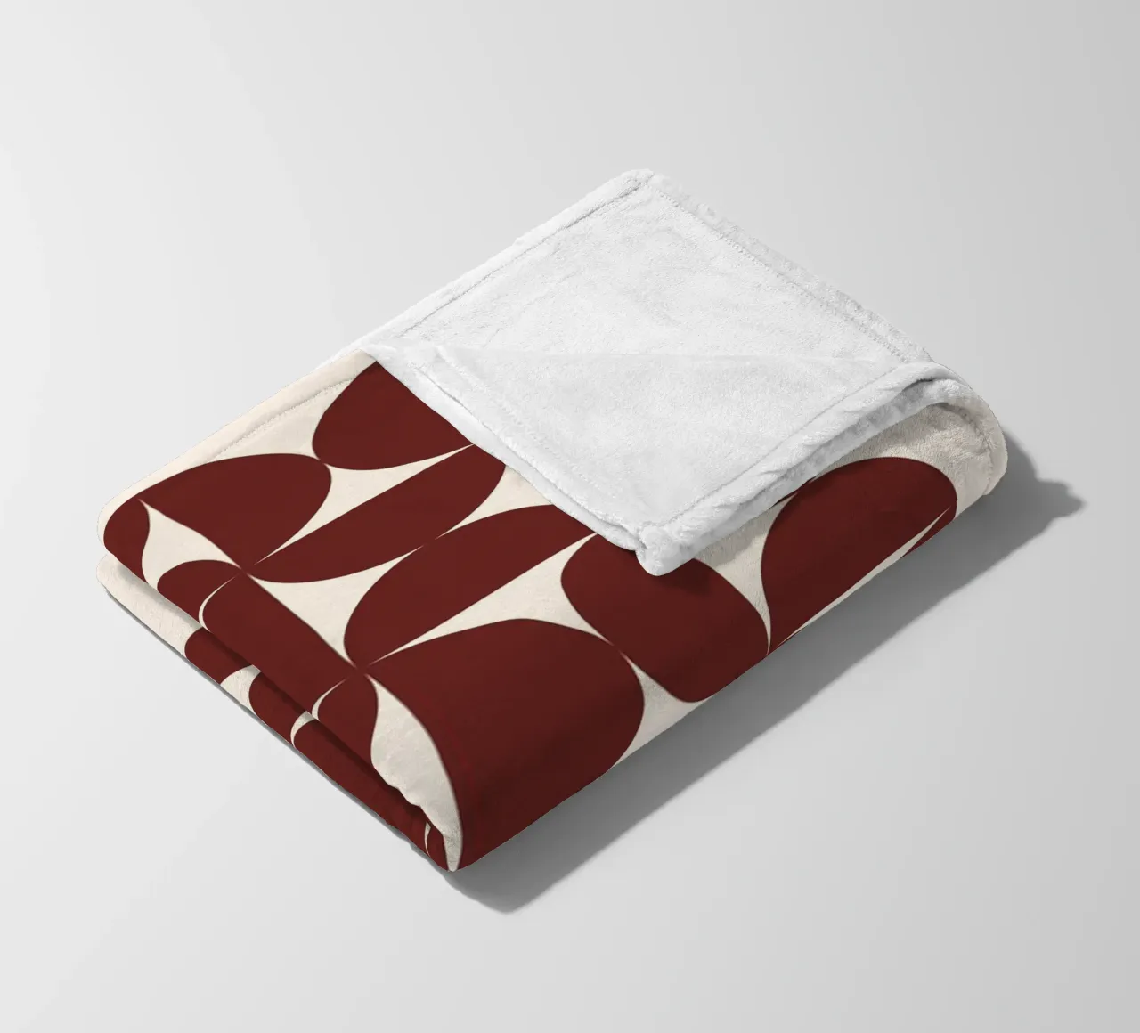 Bauhaus Frankfurt 1923 Exhibition Pattern Print fleece blanket by NorwesClub