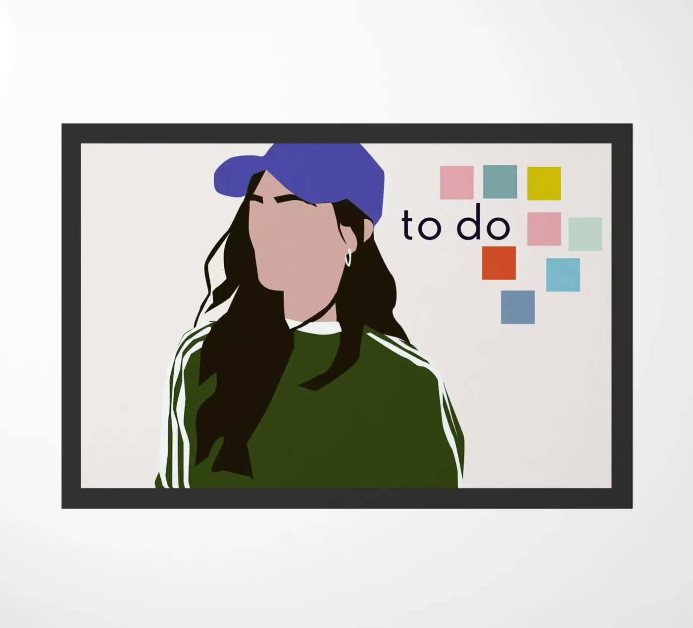 To Do deurmat van Helena Ravenne