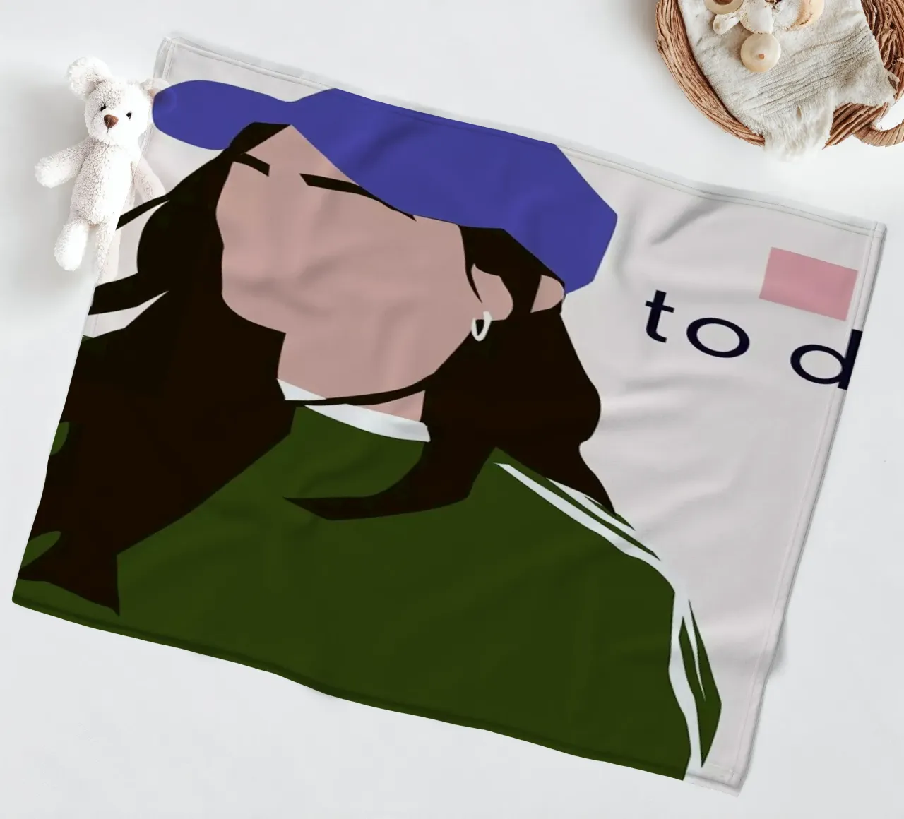 To Do Fleecedecke von Helena Ravenne