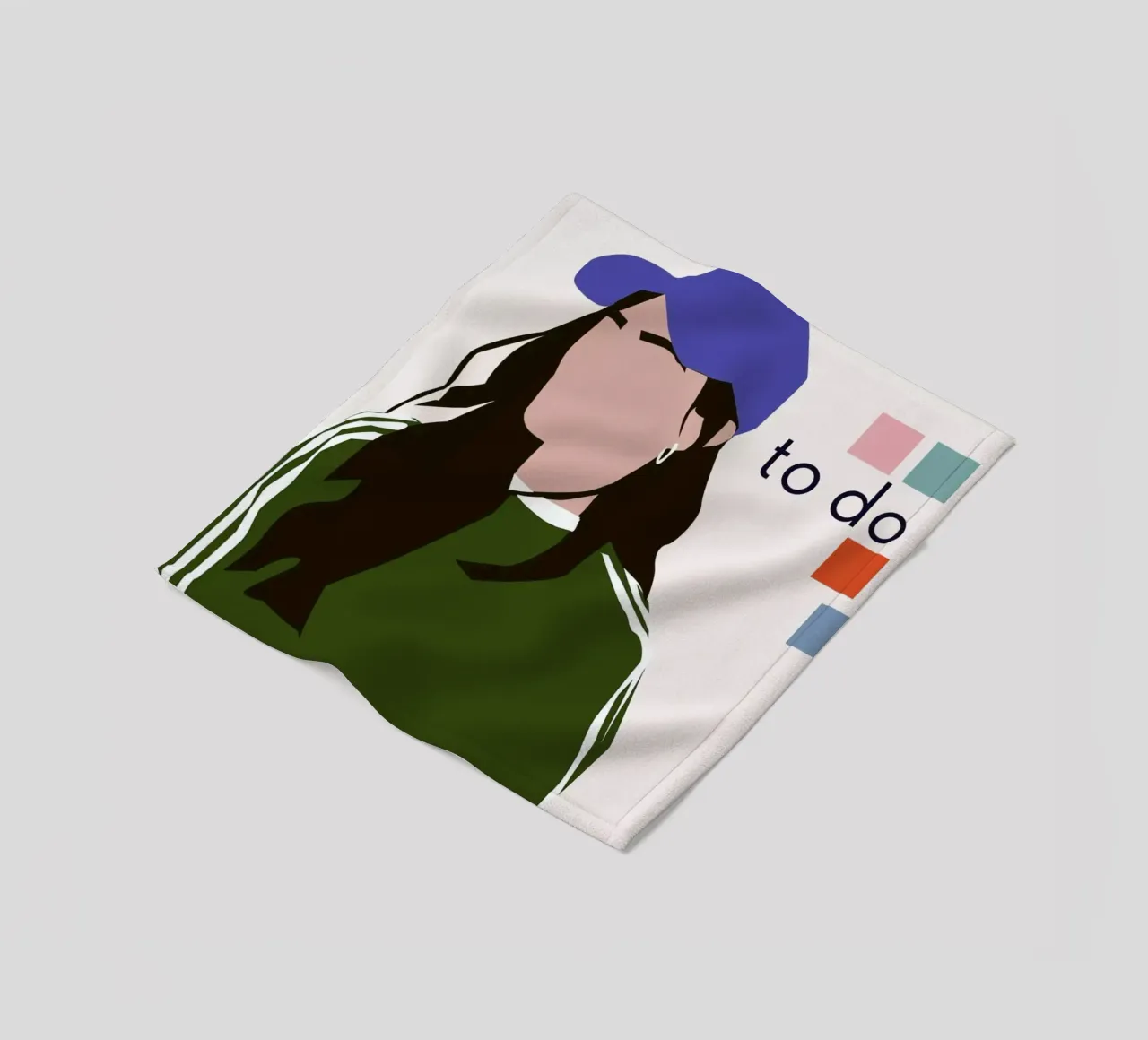 To Do Fleecedecke von Helena Ravenne