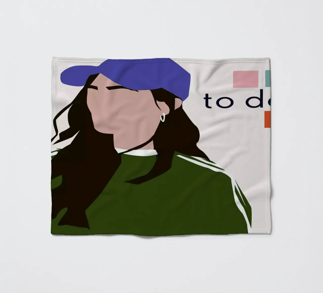 To Do Fleecedecke von Helena Ravenne