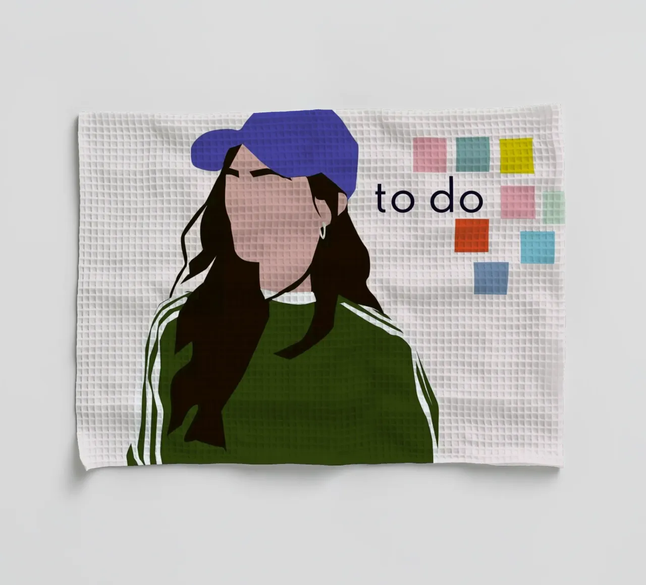 To Do Geschirrtuch von Helena Ravenne