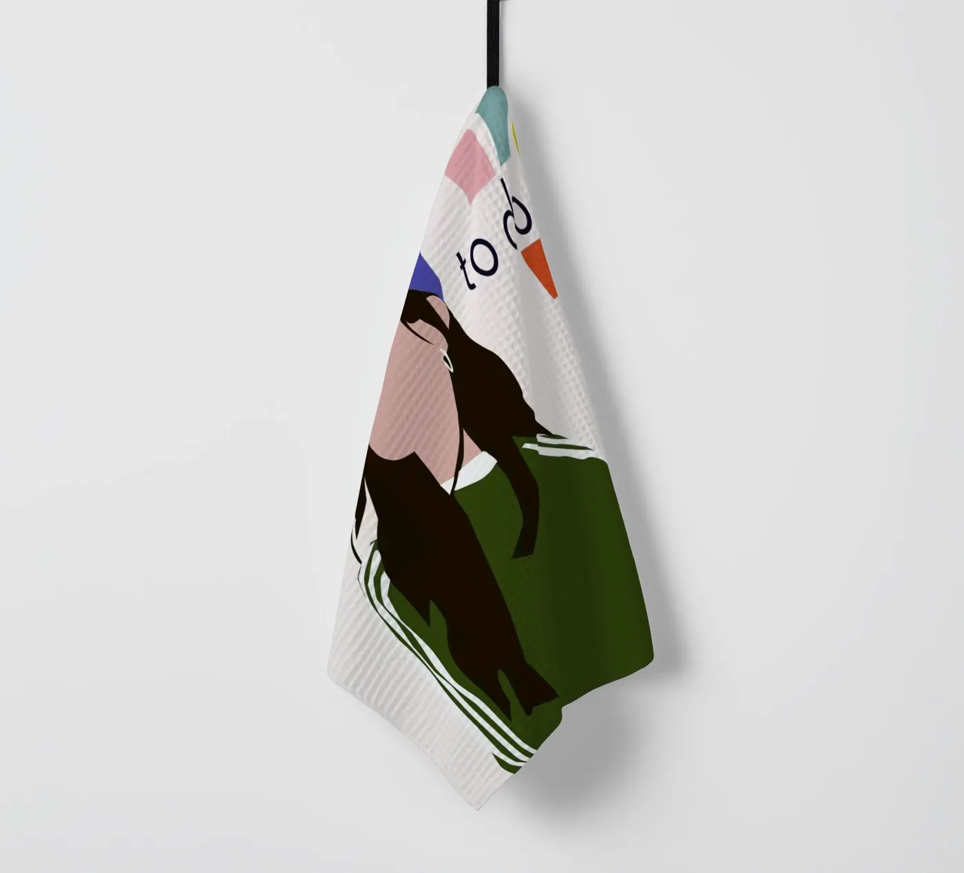 To Do tea towel by Helena Ravenne
