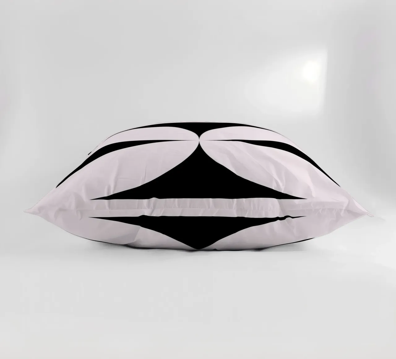 Bauhaus 1919 Mostra Forma geometrica nera cuscino da NorwesClub