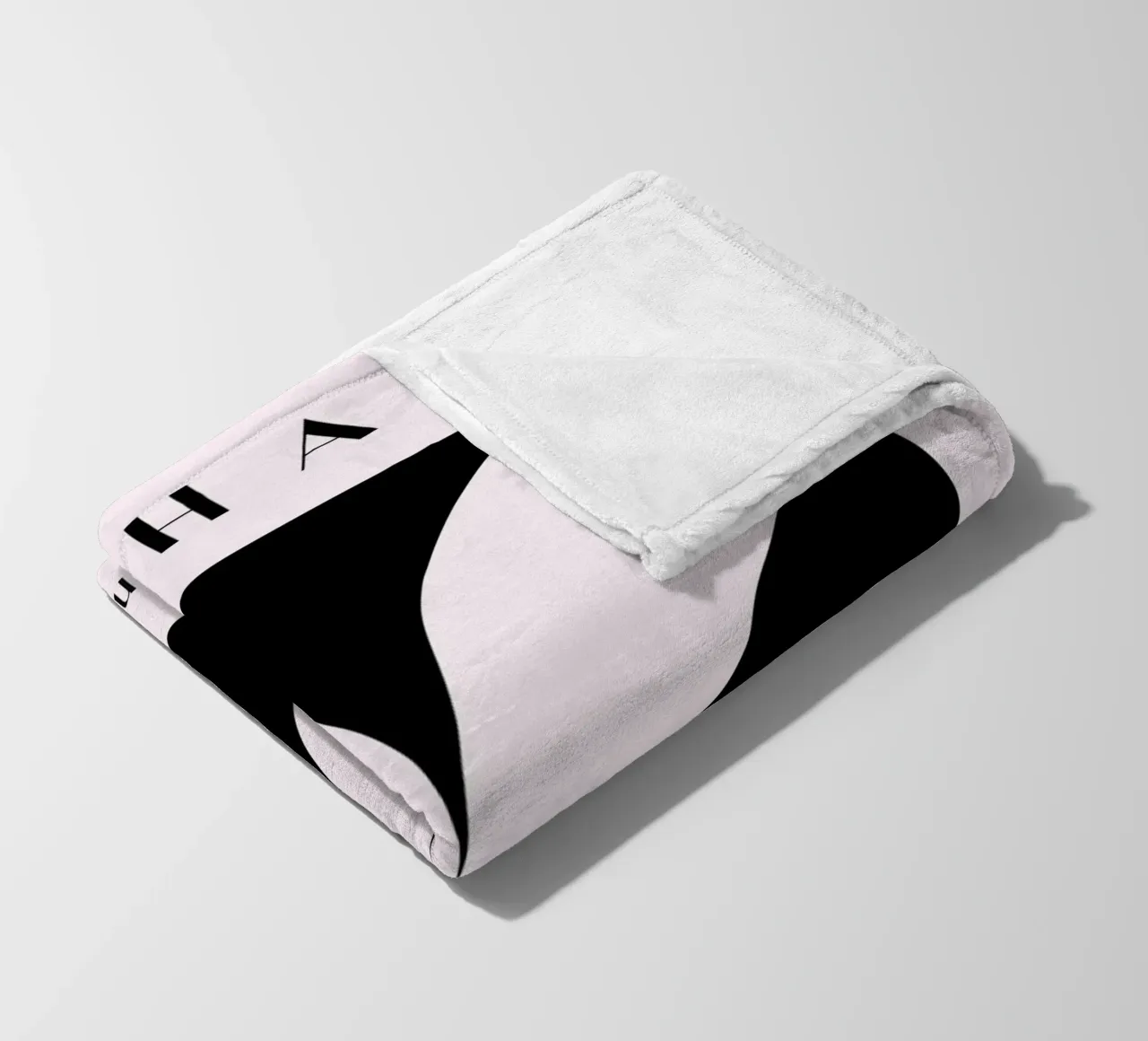 Bauhaus 1919 Mostra Forma geometrica nera coperta in pile da NorwesClub