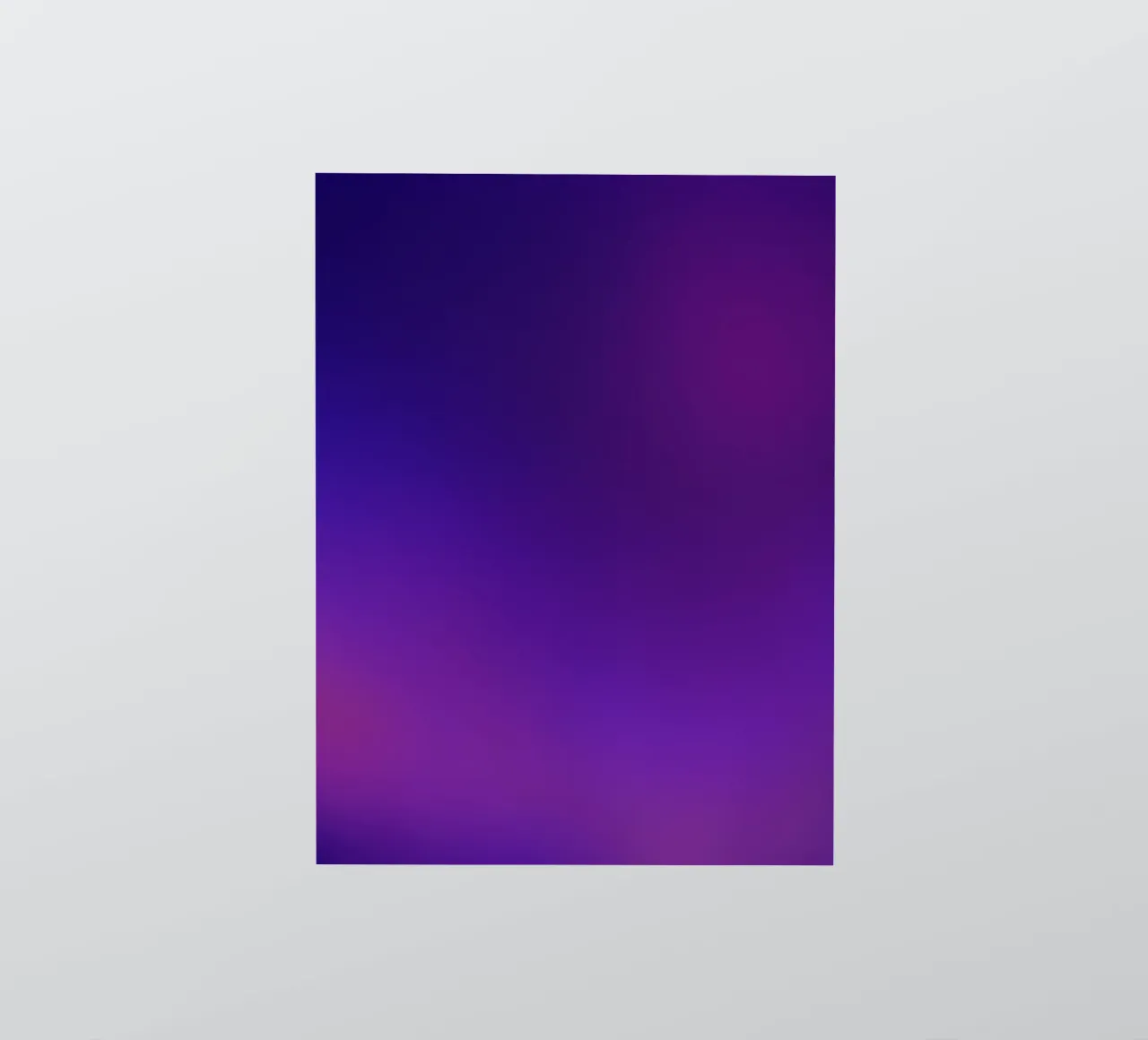 Métamorphose - Elégance bleu violet autocollant de Petra Lang