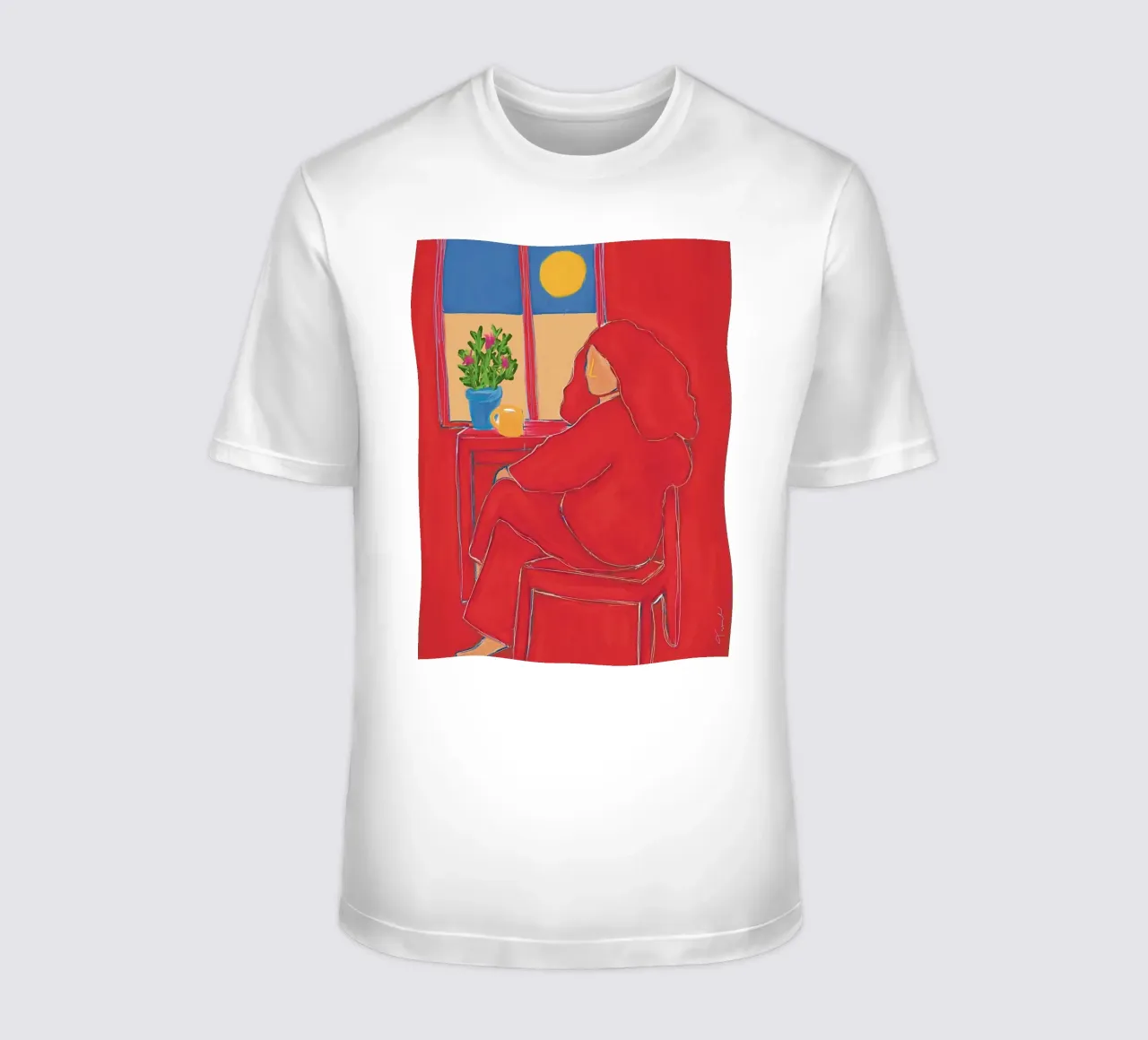 the red room t-shirt by tainah negreiros