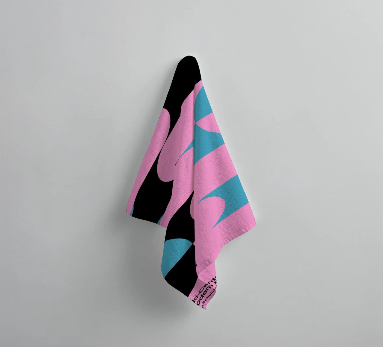 Noah Schumacher Mid-Century Modern Pattern Print towel by NorwesClub