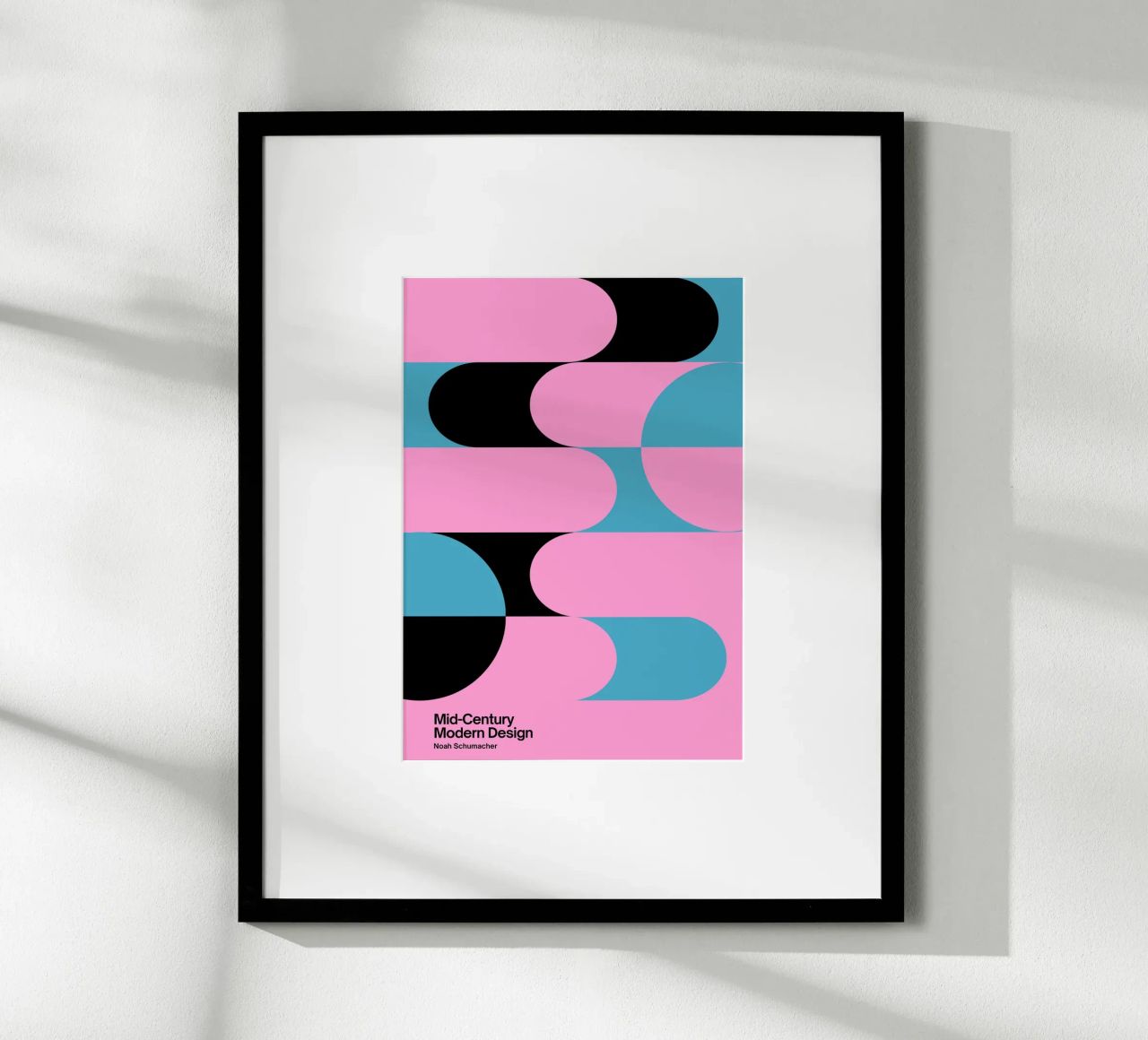Noah Schumacher Mid-Century Modern Pattern Print poster by NorwesClub