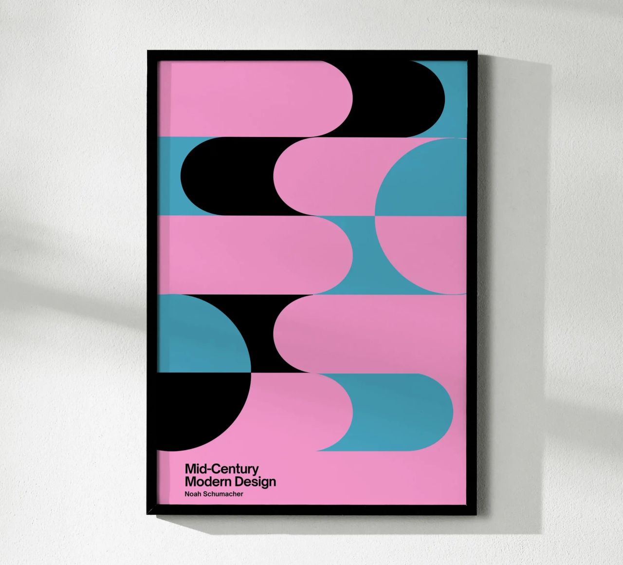 Noah Schumacher Mid-Century Modern Pattern Print poster by NorwesClub