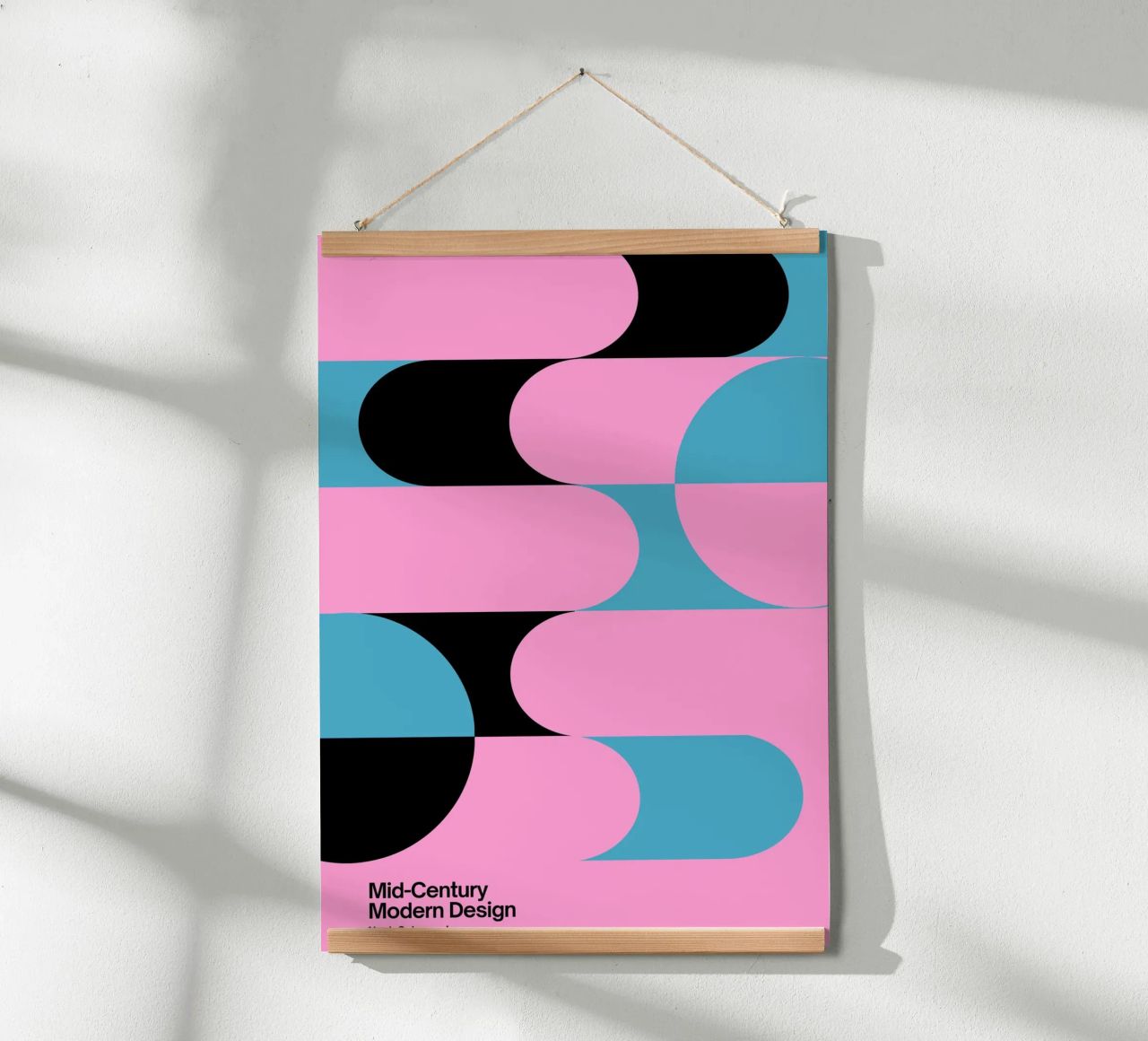 Noah Schumacher Mid-Century Modern Pattern Print poster by NorwesClub