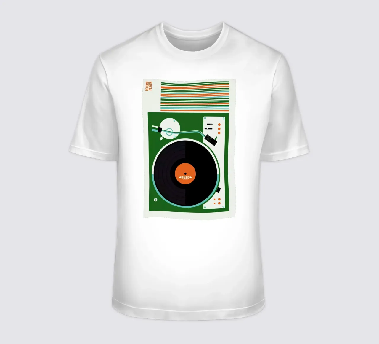 Icons Record Player t-shirt da Bo Lundberg