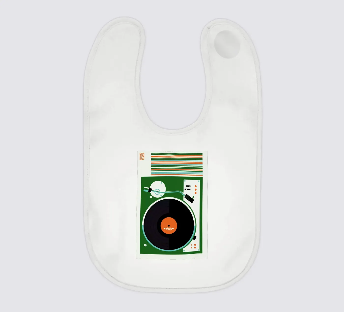 Icons Record Player bavaglino da Bo Lundberg