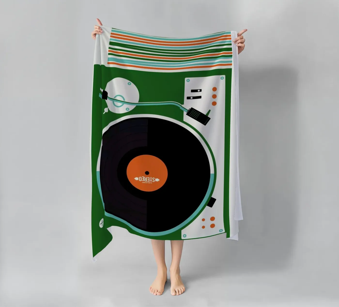 Icons Record Player telo mare da Bo Lundberg