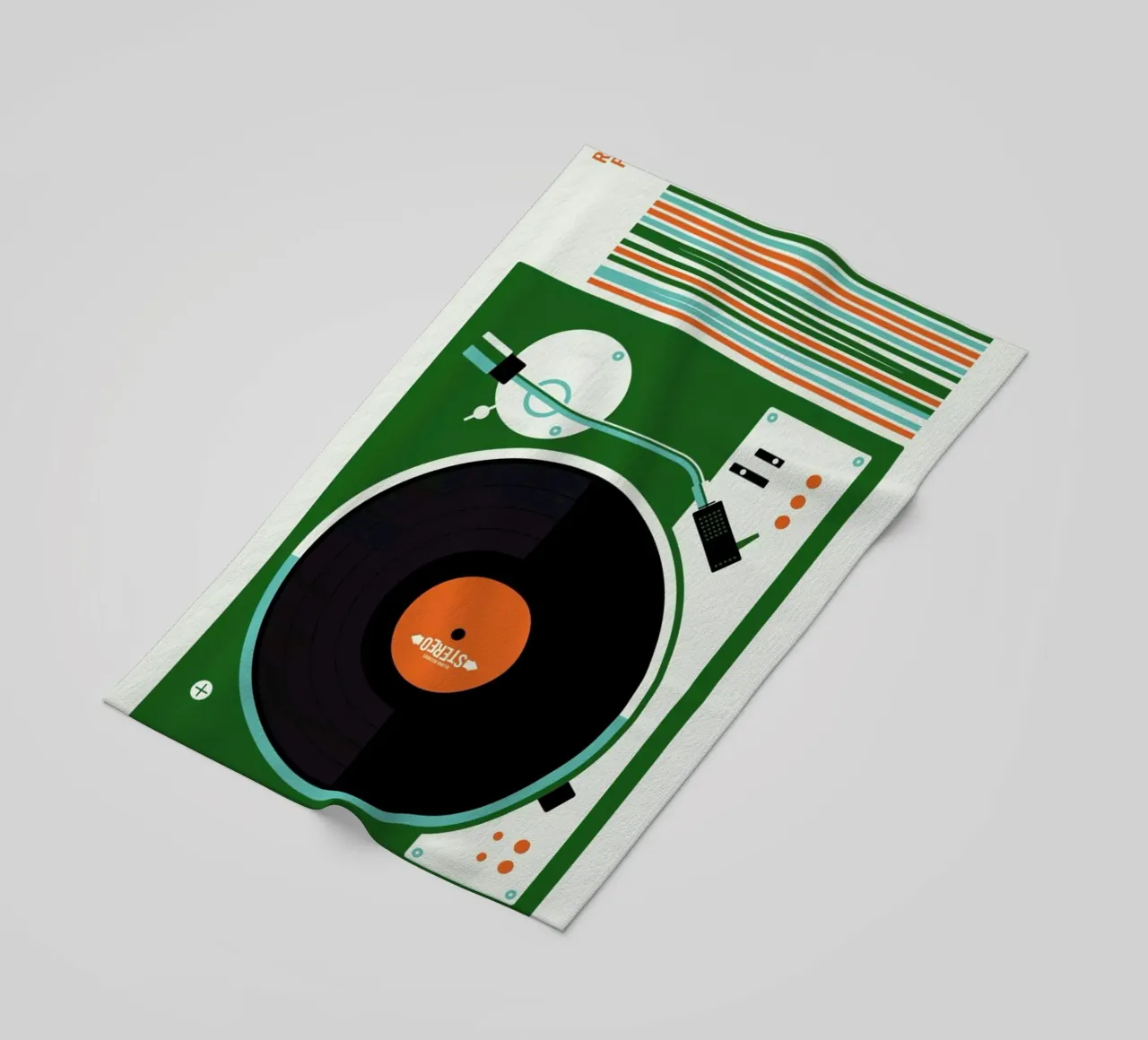 Icons Record Player telo mare da Bo Lundberg